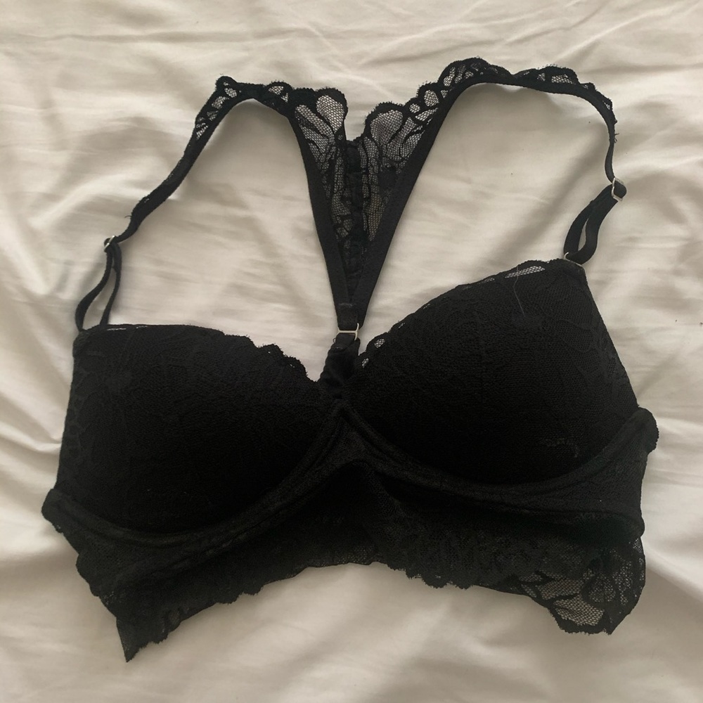 Pink push ups bralette